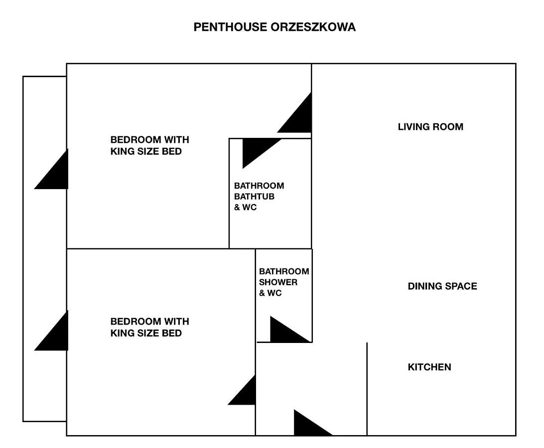 Penthouse Orzeszkowa - Loftaffair Apartment Krakow Poland